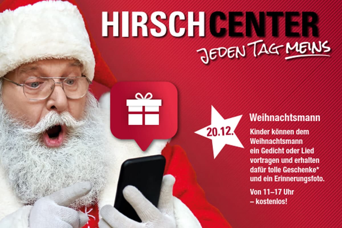 Weihnachtsaktion im Hirsch Center